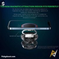 بهترین قیمت خرید برچسب مخصوص خنک کننده های مگنتی Black Shark Magnetic Sticker اورجینال