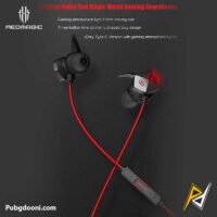 بهترین قیمت خرید هندزفری گیمینگ Type-C ردمجیک Nubia Red Magic Wired Gaming Earphones اورجینال
