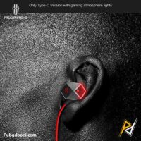 خرید هندزفری گیمینگ Type-C ردمجیک Nubia Red Magic Wired Gaming Earphones اورجینال با بهترین قیمت