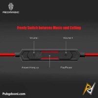 ارزانترین قیمت خرید هندزفری گیمینگ Type-C ردمجیک Nubia Red Magic Wired Gaming Earphones اورجینال اصل