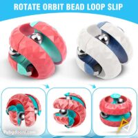ارزانترین قیمت خرید فیجت کروی ضد استرس Orbit Bead Spinner Fidget اورجینال