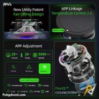 خرید فن خنک کننده مگنتی رادیاتوری آیپد پیوا Piva B2-Max اورجینال با بهترین قیمت