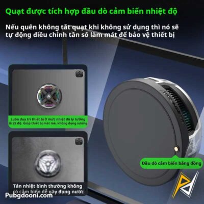 ارزانترین قیمت خرید فن خنک کننده مگنتی رادیاتوری آیپد پیوا Piva B2-Max اورجینال