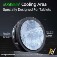 بهترین قیمت خرید فن خنک کننده مگنتی رادیاتوری آیپد پیوا Piva B2-Max اورجینال اصل