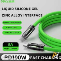 ارزانترین قیمت خرید کابل شارژ گیمینگ PD 100W پیوا Piva FC-03 اورجینال