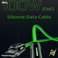 خرید کابل شارژ گیمینگ PD 100W پیوا Piva FC-03 اورجینال با بهترین قیمت