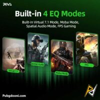 خرید کارت و تقویت کننده صدای گیمینگ 7.1 پیوا PIVA GS20 اورجینال اصل با ارزانترین قیمت