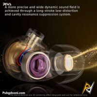 ارزان ترین قیمت خرید هندزفری گیمینگ سیمی پیوا PIVA H8 HiFi Earphone اورجینال