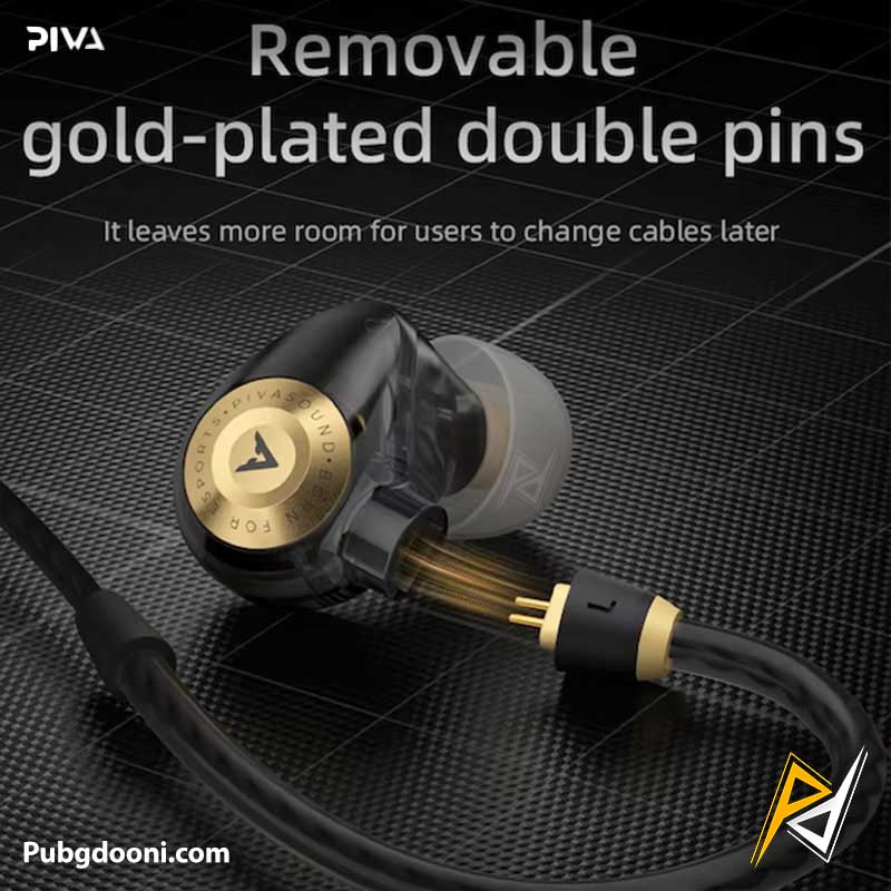 piva-h8pro-type-c-wired-gaming-earphone-3 ارزانترین قیمت خرید هندزفری گیمینگ Type-C پیوا PIVA H8PRO HiFi Earphone اورجینال