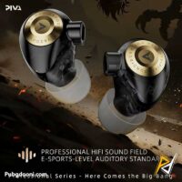 خرید هندزفری گیمینگ Type-C پیوا PIVA H8PRO HiFi Earphone اورجینال با بهترین قیمت