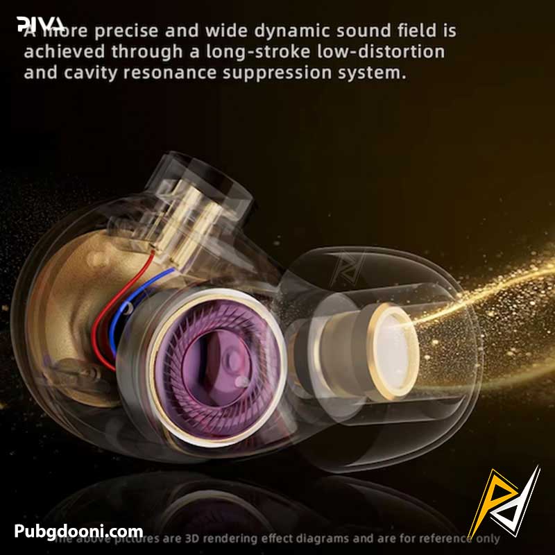 piva-h8pro-type-c-wired-gaming-earphone-6 بهترین قیمت خرید هندزفری گیمینگ Type-C پیوا PIVA H8PRO HiFi Earphone اورجینال اصل