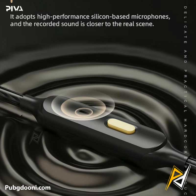 piva-h8pro-type-c-wired-gaming-earphone-9 خرید هندزفری گیمینگ Type-C پیوا PIVA H8PRO HiFi Earphone اورجینال اصل با ارزانترین قیمت
