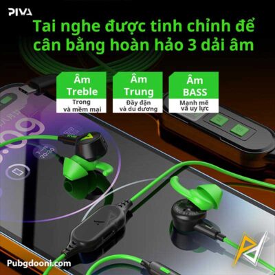 بهترین قیمت خرید هندزفری گیمینگ سیمی و تقویت کننده صدا پیوا Piva S6 Pro اورجینال