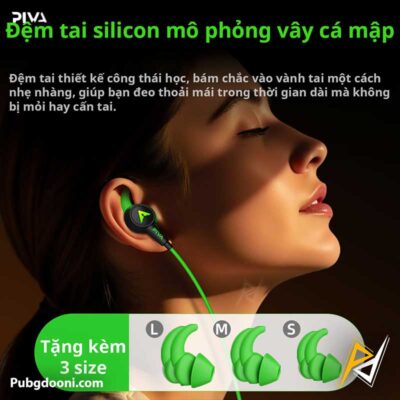خرید هندزفری گیمینگ سیمی و تقویت کننده صدا پیوا Piva S6 Pro اورجینال با بهترین قیمت