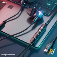 بهترین قیمت خرید هندزفری گیمینگ سیمی پیوا PIVA S6C Wired Gaming Earphone اورجینال