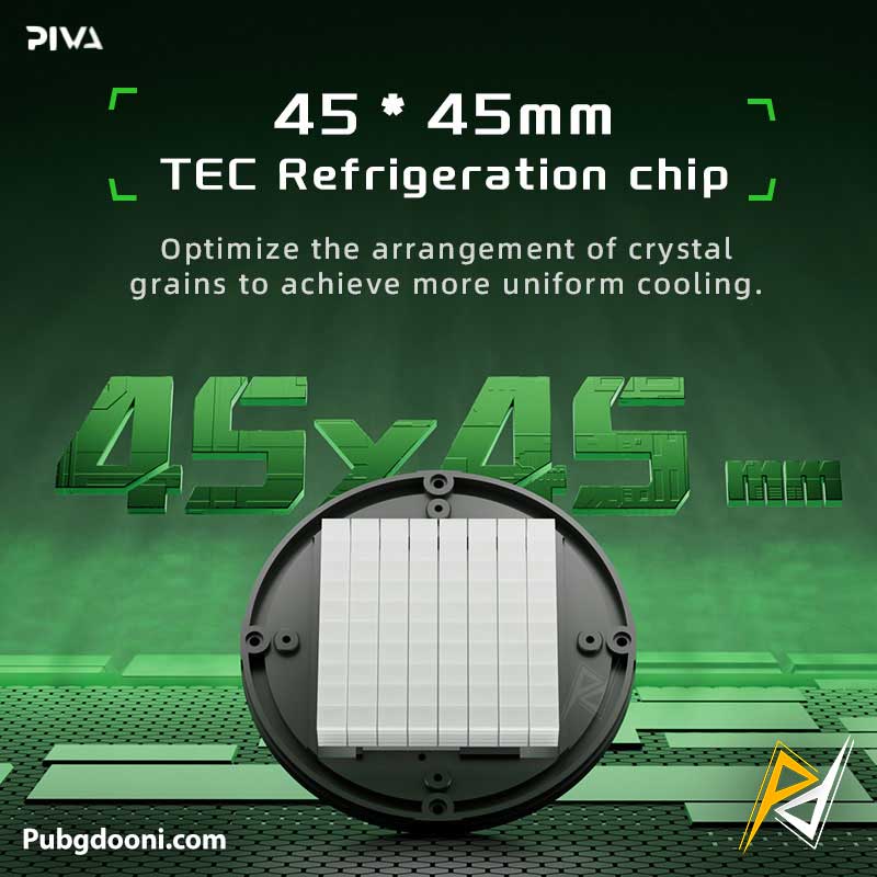 piva-t300-45w-gaming-tablet-cooler-4 خرید فن خنک کننده مگنتی رادیاتوری آیپد پیوا Piva T300 اورجینال با بهترین قیمت