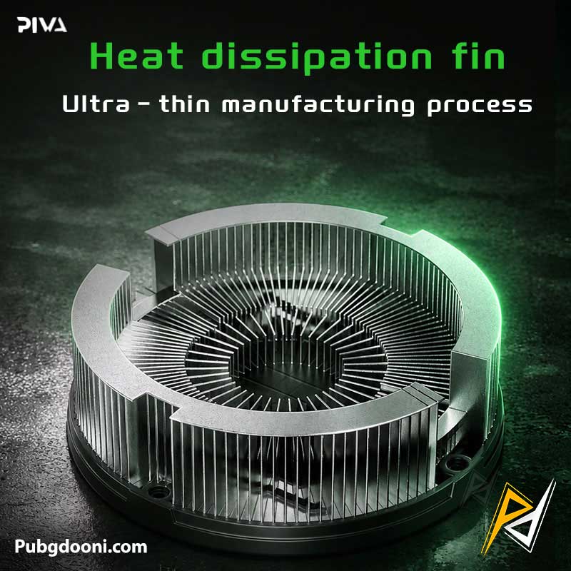 piva-t300-45w-gaming-tablet-cooler-6 ارزان ترین قیمت خرید فن خنک کننده مگنتی رادیاتوری آیپد پیوا Piva T300 اورجینال