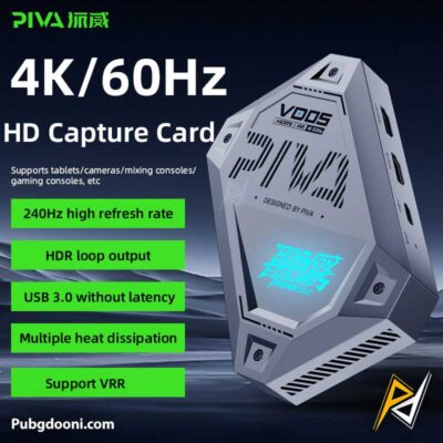 بهترین قیمت خرید کارت کپچر 4K 60Hz پیوا Piva VD05 اورجینال