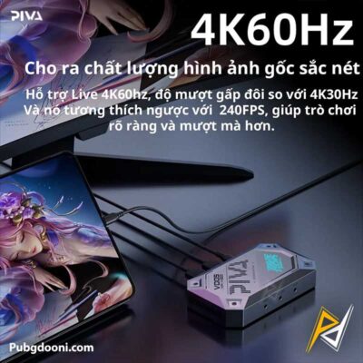 خرید کارت کپچر 4K 60Hz پیوا Piva VD05 اورجینال با بهترین قیمت