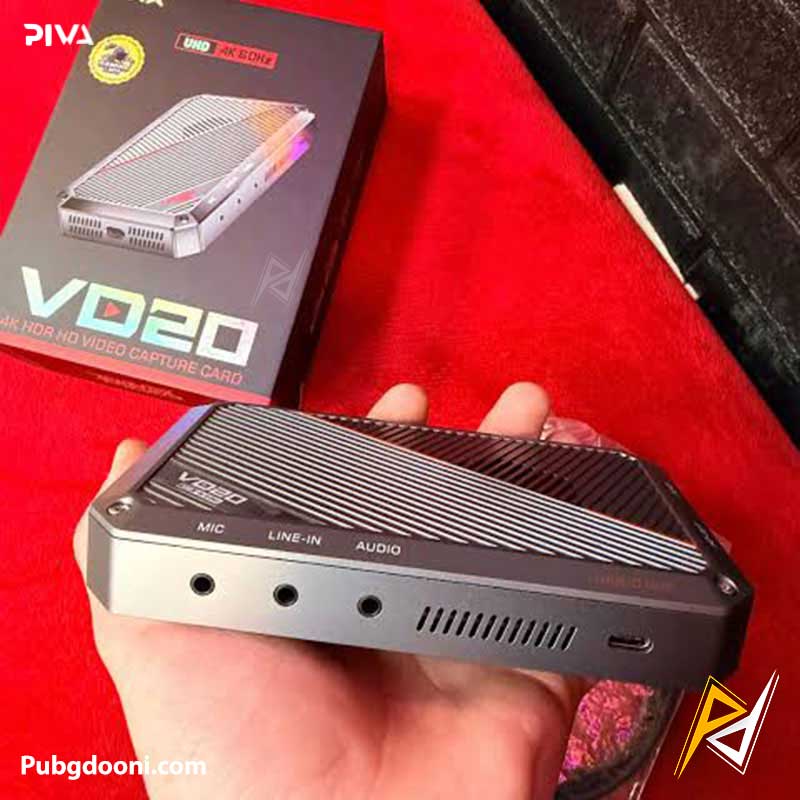 piva-vd20-4k-60hz-video-capture-card-7 ارزان ترین قیمت خرید کارت کپچر 4K 60Hz پیوا Piva VD20 اورجینال