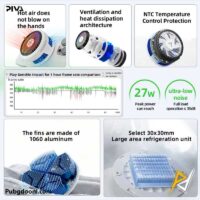 خرید فن خنک کننده مگنتی گوشی موبایل پیوا Piva X30 27W اورجینال با ارزانترین قیمت