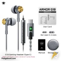 بهترین قیمت خرید هندزفری گیمینگ Type-C پلکستون Plextone G18 اورجینال اصل