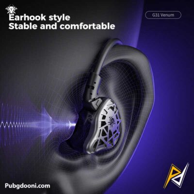 خرید هندزفری گیمینگ سیمی پلکستون Plextone G31 Venum اورجینال با ارزانترین قیمت