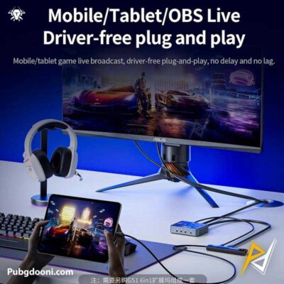 خرید کارت کپچر 4K 60Hz پلکستون Plextone GC533PRO اورجینال با بهترین قیمت