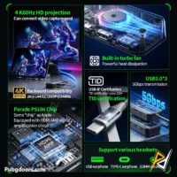 خرید هاب حرفه ای تایپ C گیمینگ پلکستون Plextone GS6 Gen2 اورجینال با بهترین قیمت