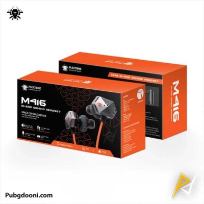 بهترین قیمت خرید هندزفری گیمینگ سیمی حرفه ای پلکستون Plextone M416 اورجینال اصل