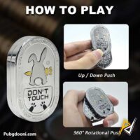 خرید فیجت اسلایدر چرخشی فلزی ضد استرس مدل Rabbit اورجینال با ارزانترین قیمت