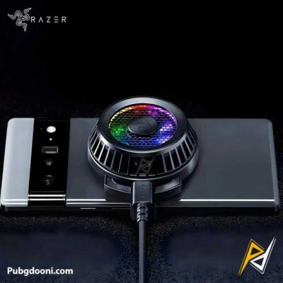 ارزان ترین قیمت خرید فن خنک کننده مگنتی ریزر Razer Phone Cooler Chroma Clamp اورجینال