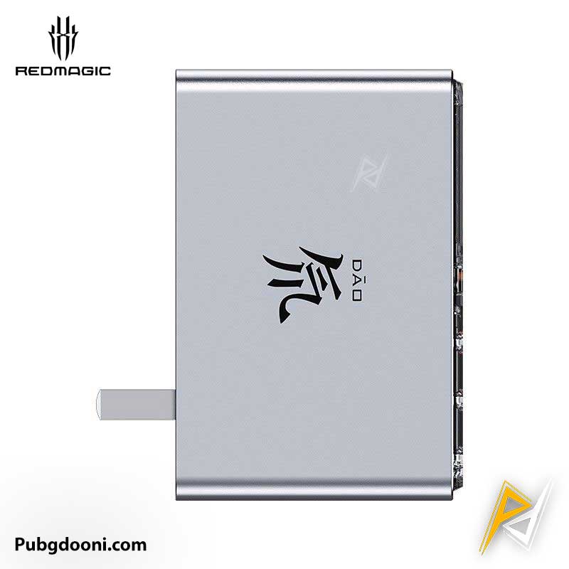 redmagic-dao-140w-quad-port-gan6-pro-charger-3 ارزانترین قیمت خرید آداپتور فست شارژ 140W ردمجیک RedMagic DAO 140W Gan6 Pro Charger اورجینال