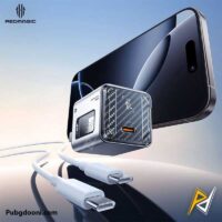 بهترین قیمت خرید آداپتور فست شارژ 45W ردمجیک RedMagic DAO Energy Block mini GaN Charger اورجینال