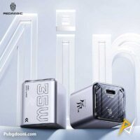 ارزانترین قیمت خرید آداپتور فست شارژ 35W ردمجیک RedMagic DAO Mini GaN Charger Kit اورجینال