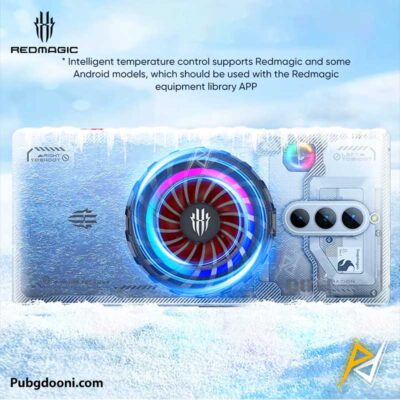 خرید فن خنک کننده رادیاتوری گوشی موبایل ردمجیک RedMagic Magnetic Cooler 4 Pro اورجینال و اصل