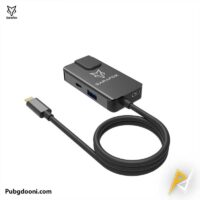 خرید تبدیل و هاب حرفه ای تایپ C گیمینگ سارافاکس Sarafox DM5 اورجینال و اصل با بهترین قیمت