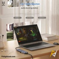 خرید تبدیل و هاب حرفه ای تایپ C گیمینگ سارافاکس Sarafox GS7 اورجینال با ارزانترین قیمت