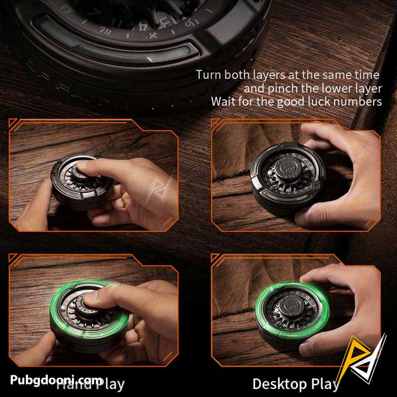 sovmacn-decision-spinner-fidget-4 ارزان ترین قیمت خرید فیجت اسپینر فلزی ضد استرس SOVMACN مدل ICHOXER Decision اورجینال