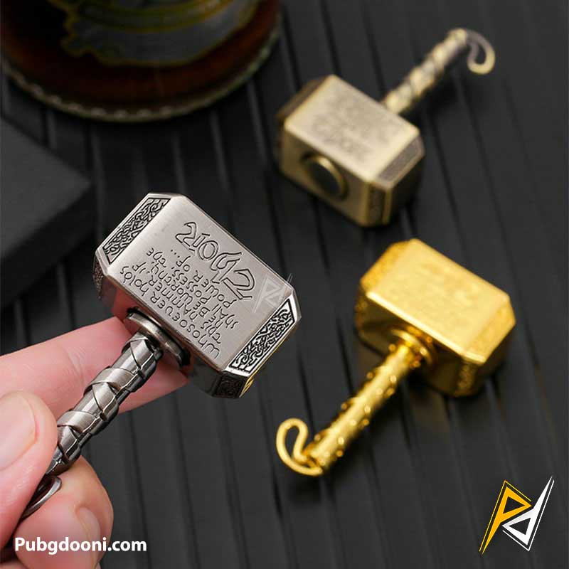 thor-hammer-spinner-fidget-2 بهترین قیمت خرید فیجت اسپینر فلزی ضد استرس مدل چکش ثور Thor اورجینال